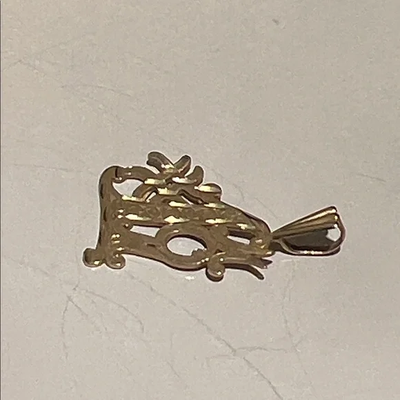 👩💐 ENGRAVED “#1 MOM” STAMPED AM 14 K GOLD MOTHER’S DAY PENDANT FOR NECKLACES - Picture 7 of 13